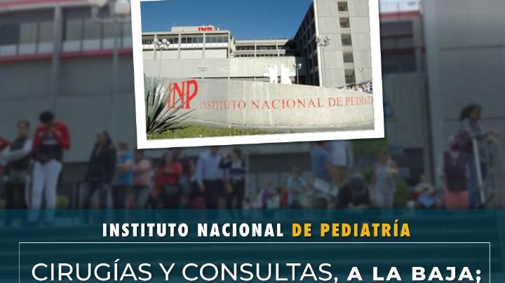 Instituto Nacional de Pediatría: cirugías y consultas, a la baja y familiares de niños, angustiados