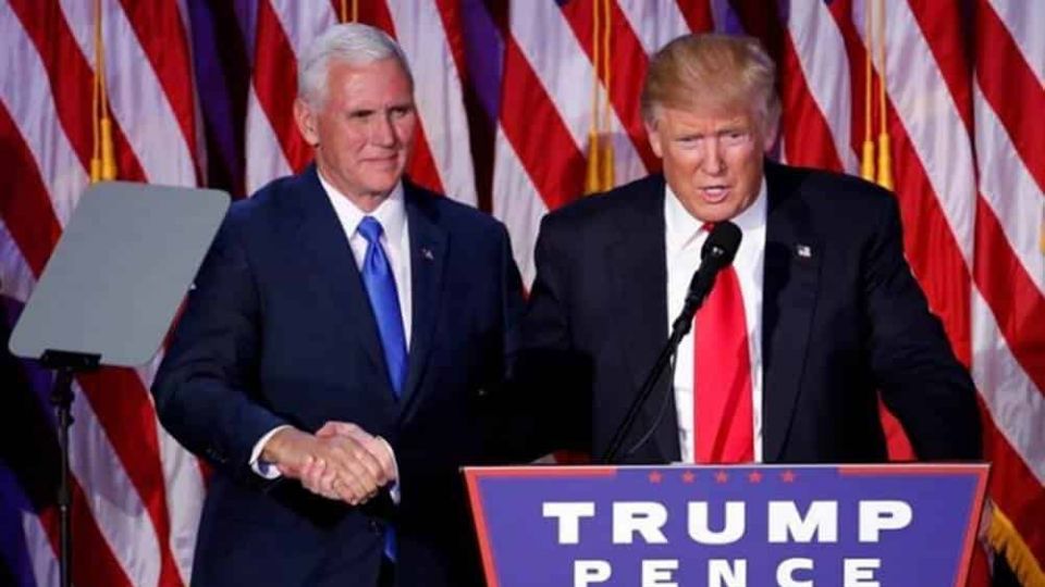 Mike Pence y Donald Trump