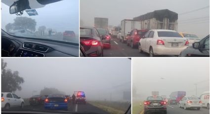 Atención viajeros de la México-Pachuca: niebla ocasiona accidentes en estos puntos