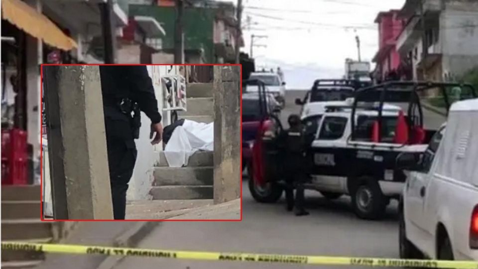 Un hombre fue detenido en la escena del crimen