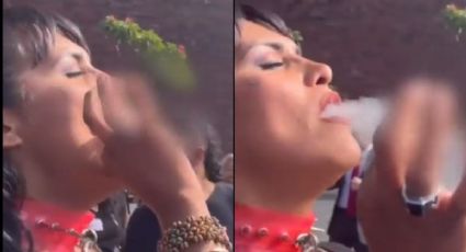 ¿Por qué la diputada María Clemente fumó mota afuera de San Lázaro?