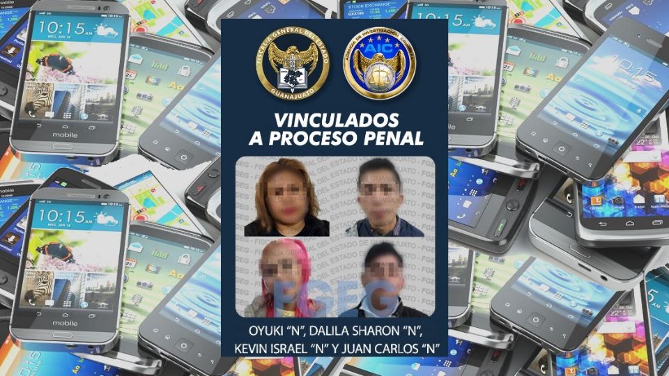 Los detenidos fueron vinculados a proceso penal por robo calificado.
