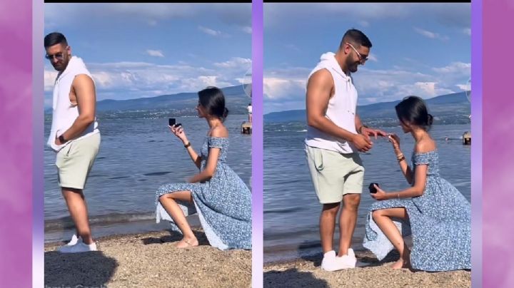 Rompe estereotipos: Mujer pide matrimonio a novio; la atacan con comentarios machistas