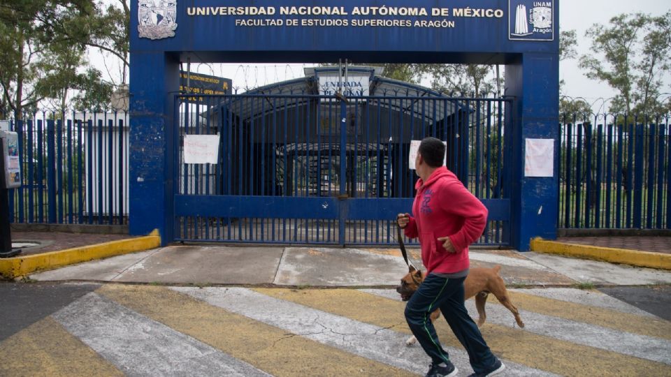La FES Aragón de la UNAM continúa en paro de actividades después de 3 semanas