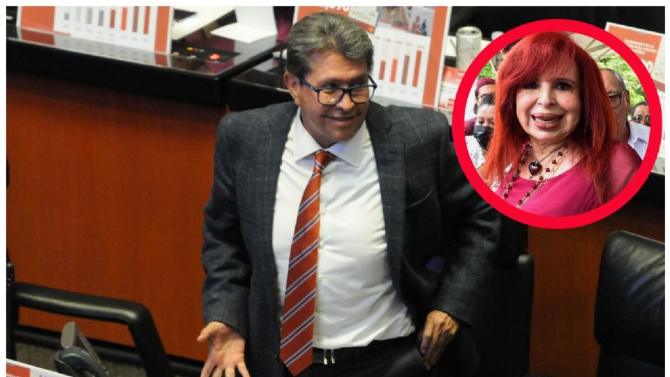 Ricardo Monreal acudió a la FGR este viernes para interponer una denuncia contra Layda Sansores.