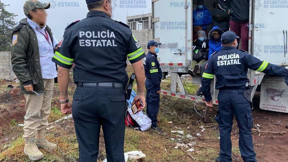 Los 43 migrantes fueron hallados en el municipio de Soyaniquilpan, en el Estado de México.