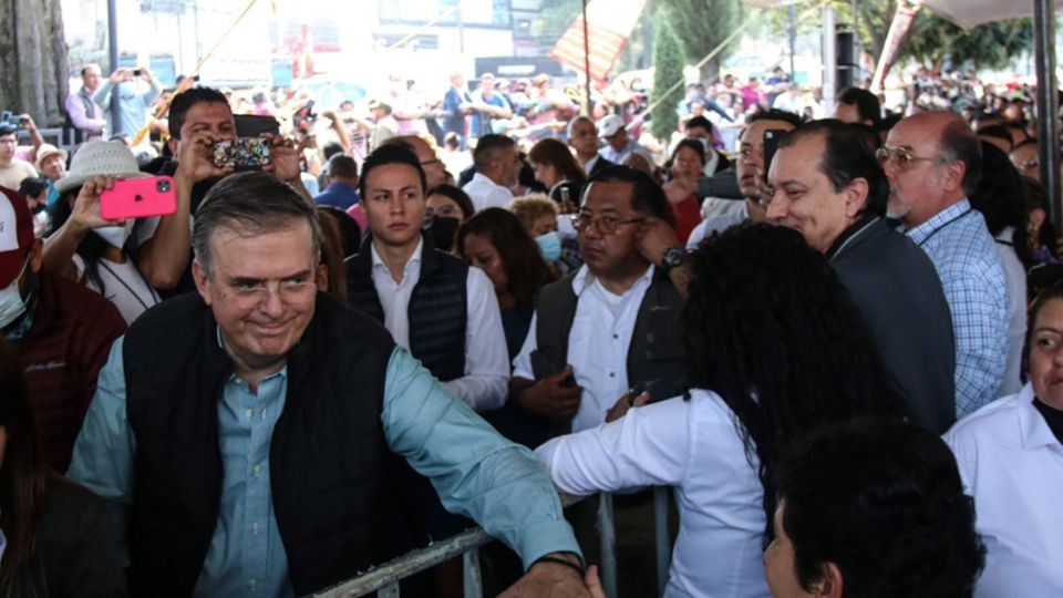El canciller es una las 'corcholatas' que buscaran la candidatura de Morena para la presidencia