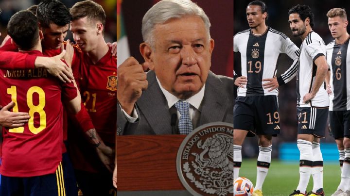 Marcha de AMLO del 27 de noviembre o prefieres el ¿Dónde ver el España vs Alemania del Mundial?