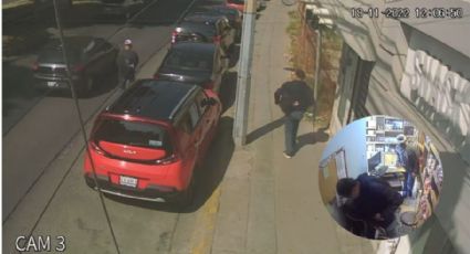 VIDEO | Le roban su camioneta a doctora para asaltar Banorte