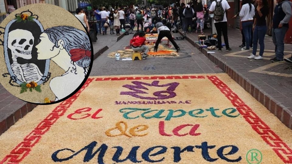 Usando diversos materiales los participantes crean verdaderas obras de arte.