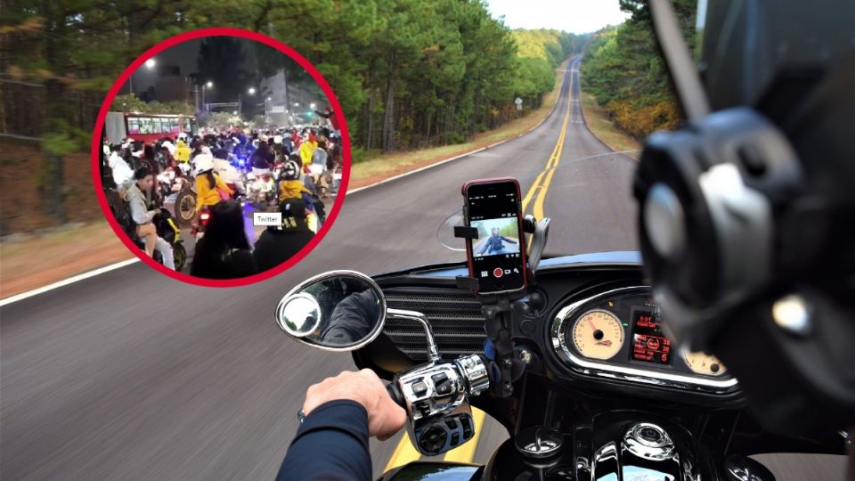 En la denominada Rodada del Terror, participaron miles de motociclistas