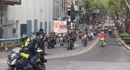 VIDEO: Detienen a motociclistas tras protesta por cambios al reglamento de tránsito en la CDMX
