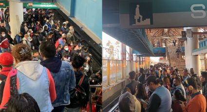 METRO CDMX: Línea B con retrasos y caos tras retirar un tren del servicio