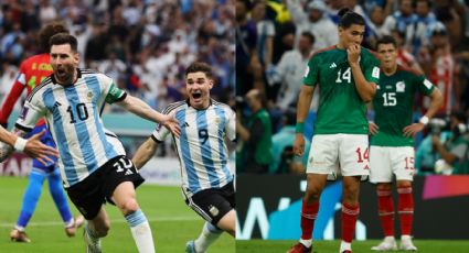 México pierde ante Argentina y tiene un pie fuera del Mundial de Qatar 2022
