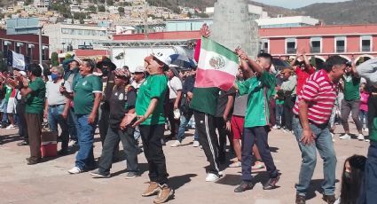 Así vivieron pachuqueños la derrota de México ante Argentina en Plaza Juárez | FOTOS