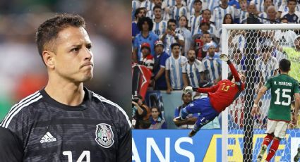 El polémico mensaje del "Chicharito" tras la derrota de México ante Argentina