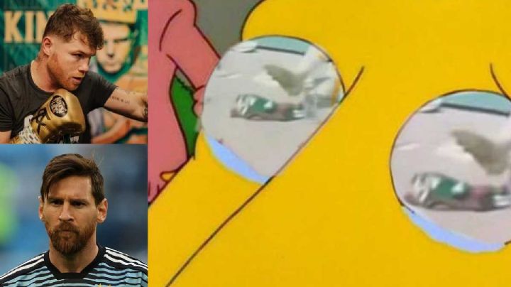 Los mejores MEMES de la pelea entre el "Canelo" y Messi