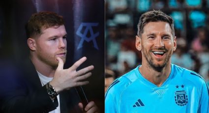 "Déjense de pen...", escala pleito de Canelo contra Messi, Kun y otros futbolistas