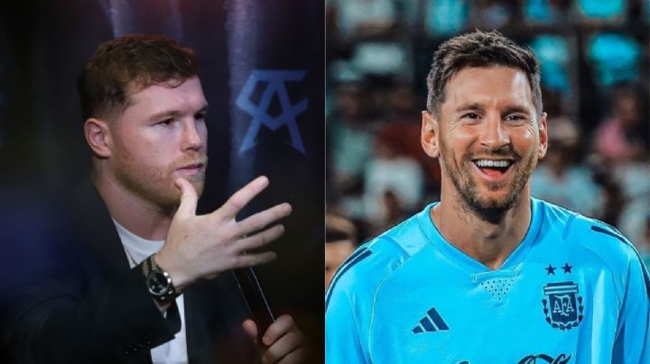 "Déjense de pen...", escala pleito de Canelo contra Messi, Kun y otros futbolistas