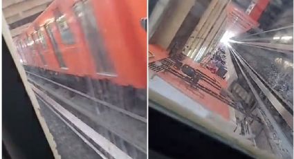 VIDEO TIKTOK: "Lo siento Metro", usuario se sube a la cabina porque el tren iba lleno en la Línea 9