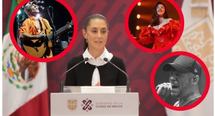 Sheinbaum Fest: la jefa de Gobierno presenta el que sería el cartel