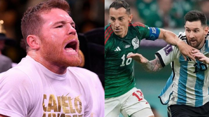 Andrés Guardado se lanza contra "El Canelo" para defender a Messi luego de que el argentino piso su playera