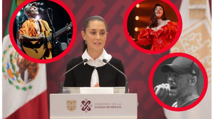 Sheinbaum Fest: la jefa de Gobierno presenta el que sería el cartel