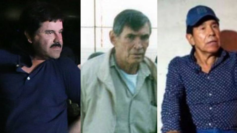 Los capos del narco 'El Chapo', 'El Jefe de Jefes' y Caro Quintero