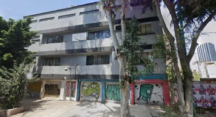 El edificio invadido por La Unión en la colonia Roma de la Ciudad de México