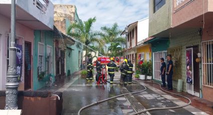 Tras incendio, habitante de La Huaca pierde sus pertenencias