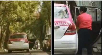 VIDEO: Denuncian nuevo caso de taxista que no dejaba bajar a 2 mujeres en CDMX