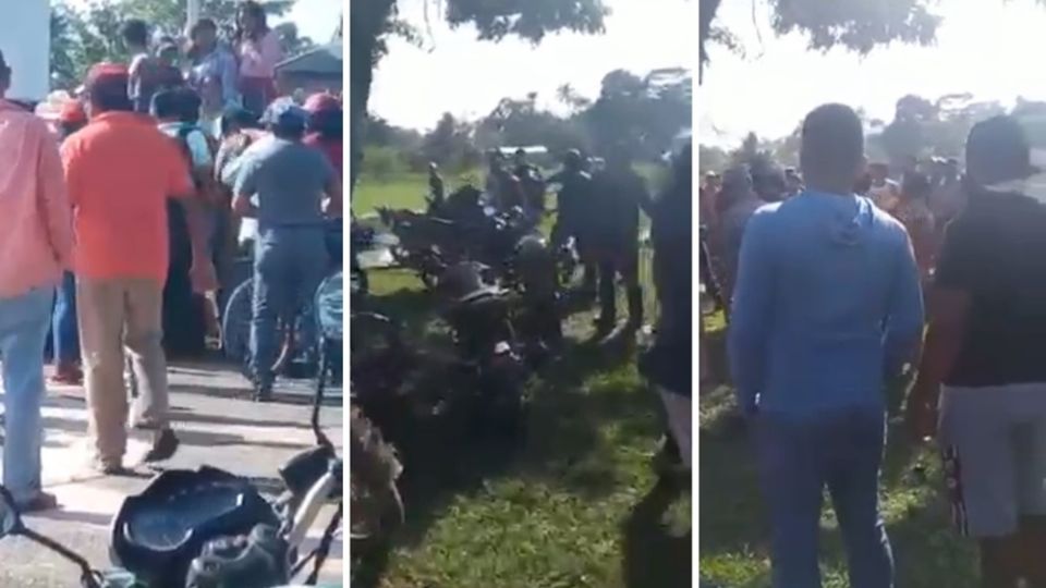 Los pobladores decidieron hacerse justicia por propia mano para “castigar” al homicida de Armando Villegas, el exdelegado municipal de la Ranchería Azucena, municipio de Cárdenas, Tabasco