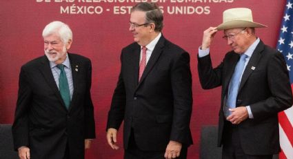 Celebran México y EU 200 años de amistad; esto dijeron Ebrard y Dodd