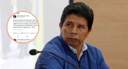“Mocos y babas de la derecha golpista”, acusa Pedro Castillo en Perú vía Twitter