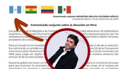 Gobierno federal confunde bandera de Guatemala con la de Argentina