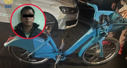 Detienen a ladrón que robaba bicicletas de Ecobicis y las vendía por internet