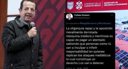 Critican a funcionario de Sheinbaum por comentario ante ataque a Ciro Gómez Leyva