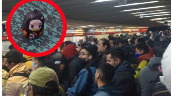 Nezuko causa caos en la Línea 6 del Metro y afecta a los usuarios