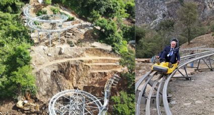 VIDEO: Tobogán de montaña de Orizaba inicia fase de pruebas