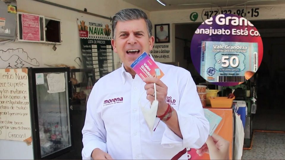 Ricardo Sheffield denunció, en mayo de 2021, que el PAN y el gobierno de Guanajuato compraban votos con los Vales Grandeza.