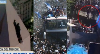 Las 3 locuras del festejo de Argentina que pudieron acabar en tragedia