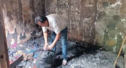 Triste Navidad: familia pierde todo en incendio en Lomas de Río Medio 4