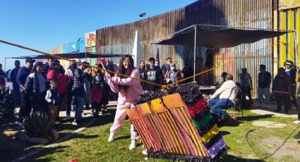 Marina apalea el “muro fronterizo”; así es una posada de migrantes en Tijuana