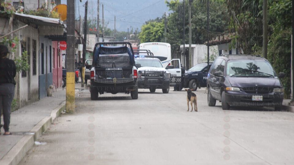 En esta balacera atacaron a un grupo de policías municipales de Rafael Delgado.