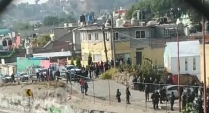 VIDEO: Balacera en Ecatepec deja saldo de un policía muerto y otro lesionado