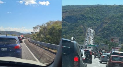 Reportan carga vehicular en Autopista Cuernavaca – Acapulco