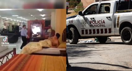 VIDEO: Hombre se queda dormido en cama de mueblería y su reacción se hace viral