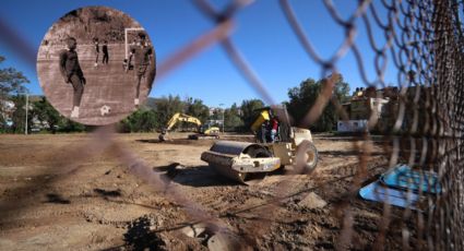 Reconstruyen cancha donde Pelé entrenó en Guanajuato