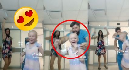VIDEO: Enfermero baila con Milena niña que recibió su último tratamiento contra el cáncer