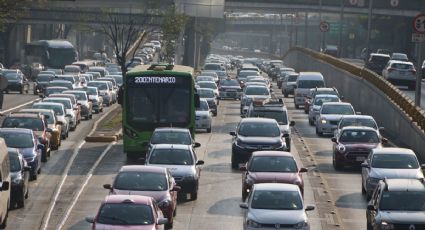 Circuito Interior: días de caos vial, cierran carril central por obra